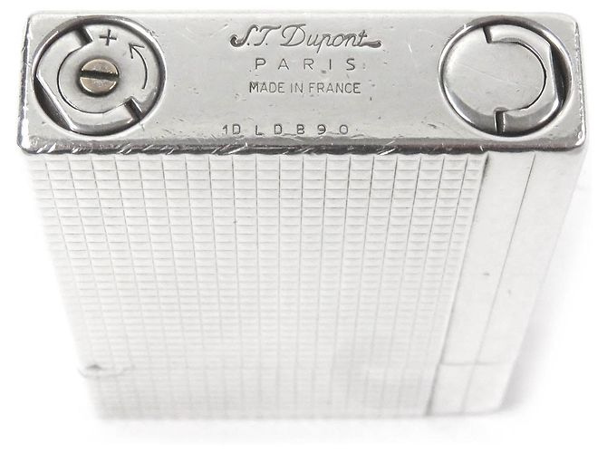 Autre Marque Dupont Gatsby Diamond Head Silver Feuerzeug Silber - Ansicht 5