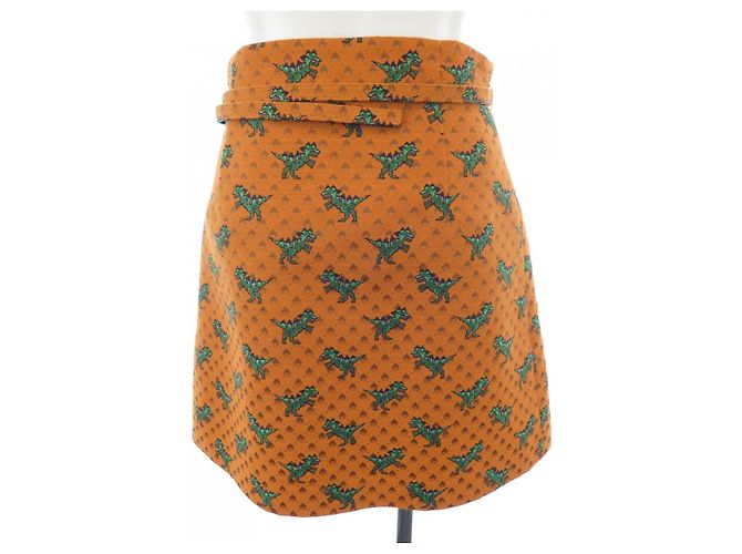 Autre Marque Gonna Christian Dior Arancione - vista 2