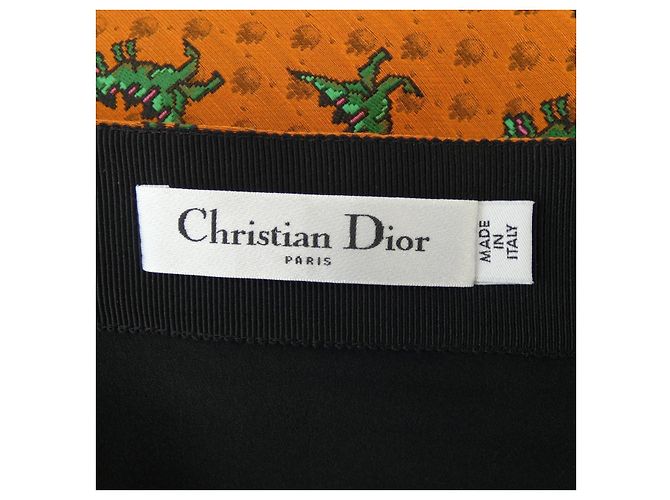 Autre Marque Gonna Christian Dior Arancione - vista 4