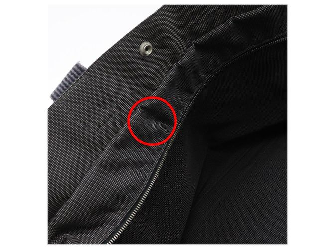 Hermès Hermes Herline GM Nylon Canvas Tote Bag Braun - Ansicht 7