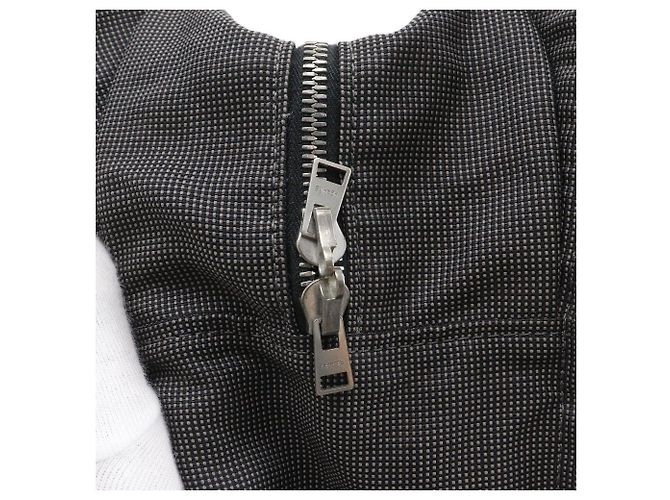 Hermès Hermes Herline GM Nylon Canvas Tote Bag Braun - Ansicht 9