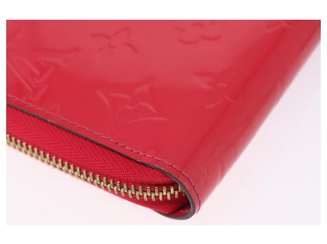 LOUIS VUITTON Monogram Vernis Zippy Long Wallet Pink M93058 LV - vista 15