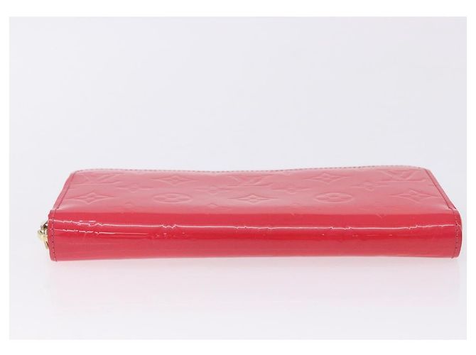 LOUIS VUITTON Monogram Vernis Zippy Long Wallet Pink M93058 LV - vista 6