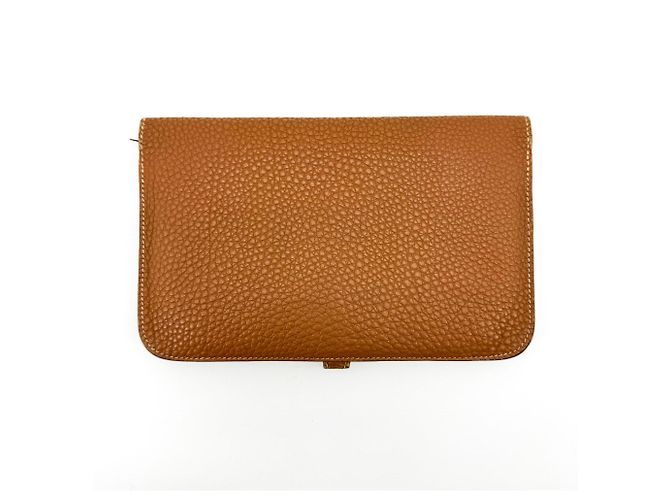 Hermès Hermes Dogon Compact Leather Braun - Ansicht 2