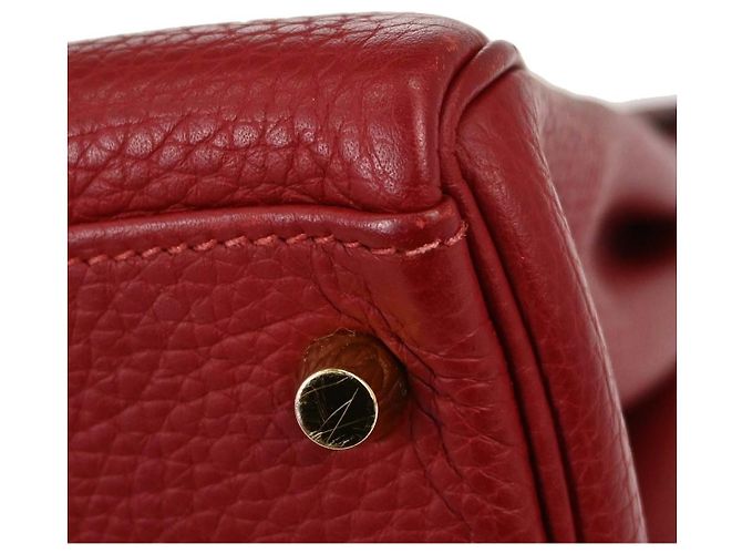 Hermès Hermes Kelly Red Togo mit Gold Hardware 32 Rot - Ansicht 4