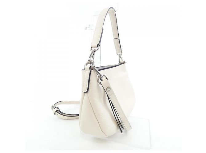 Autre Marque Borsa a mano Gianni Chiarini in pelle bianca Bianco - vista 2