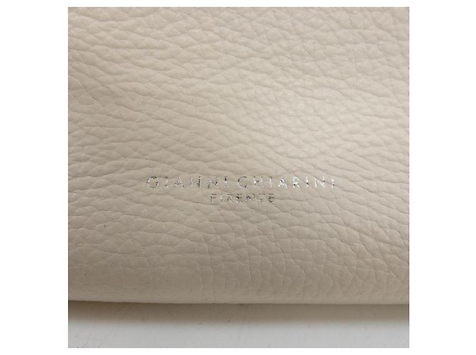 Autre Marque Borsa a mano Gianni Chiarini in pelle bianca Bianco - vista 5