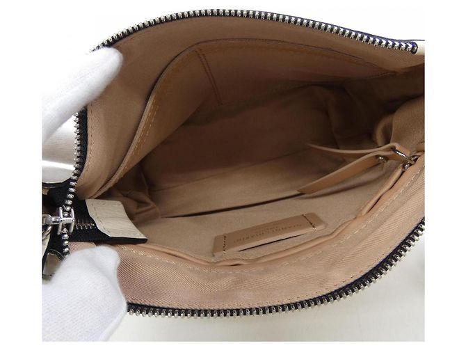 Autre Marque Borsa a mano Gianni Chiarini in pelle bianca Bianco - vista 6