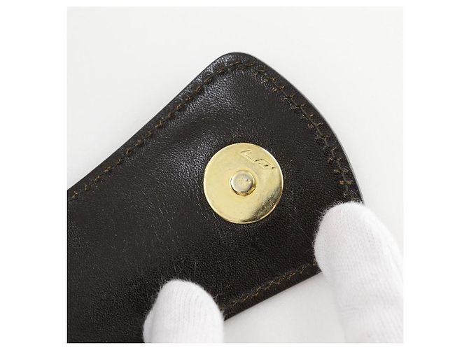 Bally Schultertasche aus Kalbsleder Braun Dunkelbraun - Ansicht 14