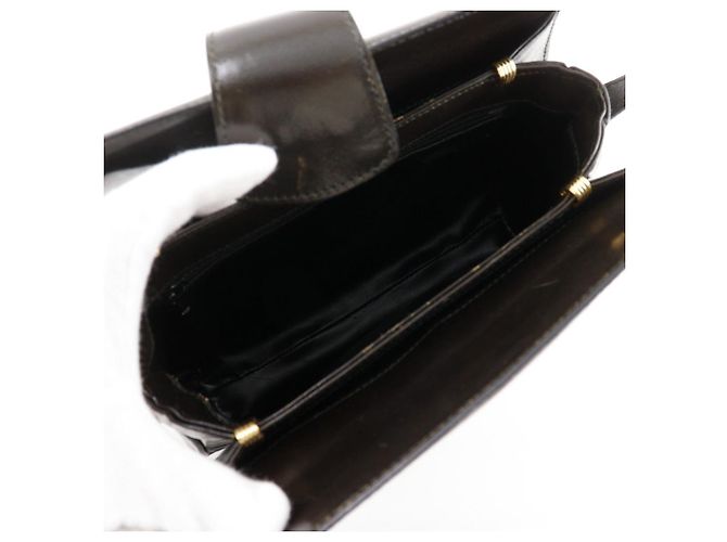 Bally Schultertasche aus Kalbsleder Braun Dunkelbraun - Ansicht 5