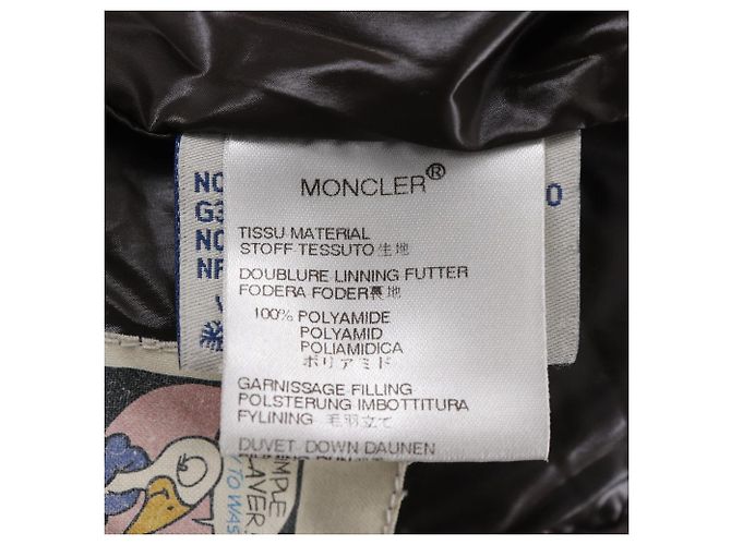 Chaqueta de Plumas de Nailon Moncler TIVOLI Castaño Bronce - vista 15