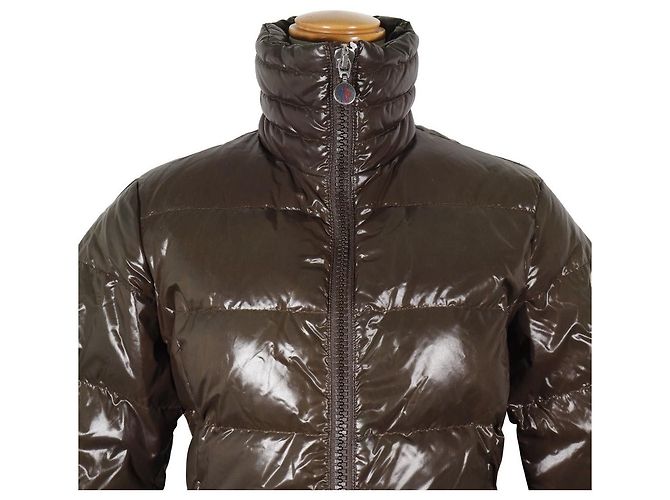 Chaqueta de Plumas de Nailon Moncler TIVOLI Castaño Bronce - vista 2