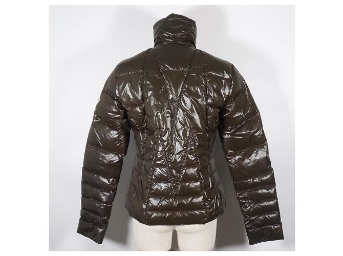 Chaqueta de Plumas de Nailon Moncler TIVOLI Castaño Bronce - vista 3