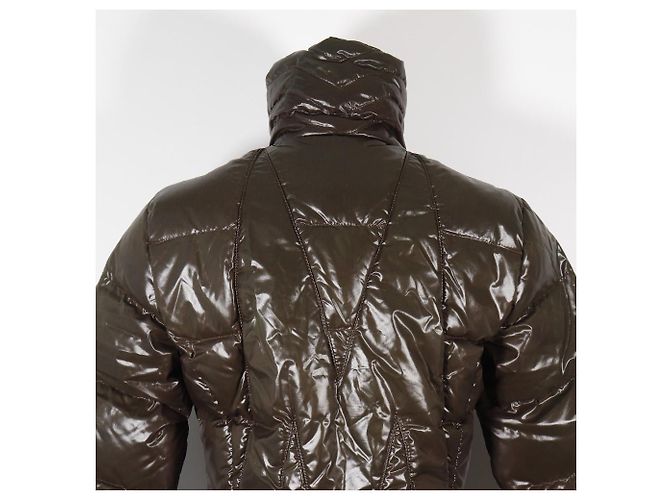 Chaqueta de Plumas de Nailon Moncler TIVOLI Castaño Bronce - vista 4