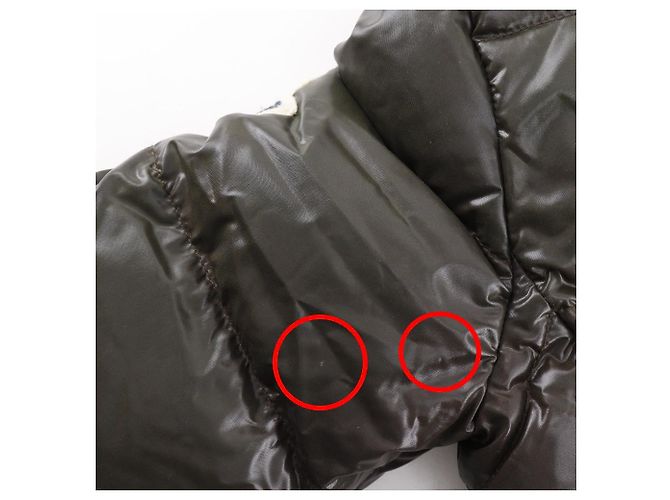 Chaqueta de Plumas de Nailon Moncler TIVOLI Castaño Bronce - vista 8