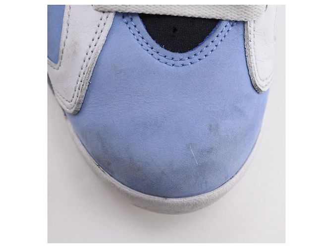 Autre Marque Sneakers Nike AIR JORDAN 6 RETRO Synthetic Bianco Blu chiaro - vista 15