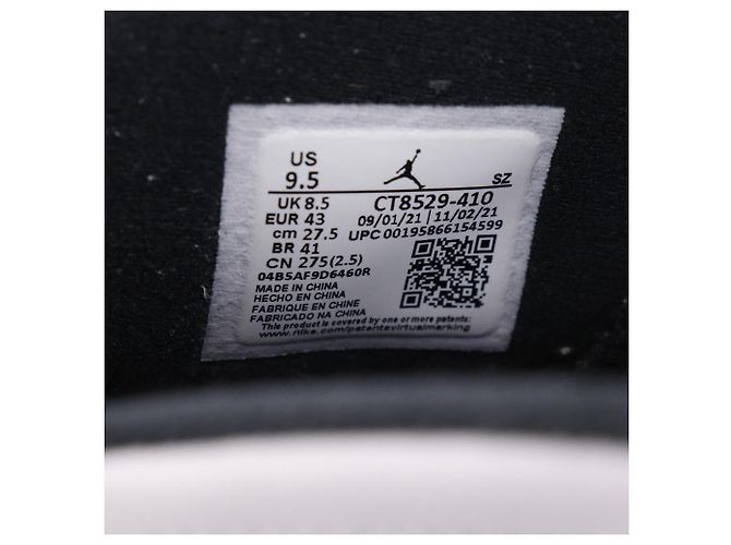 Autre Marque Sneakers Nike AIR JORDAN 6 RETRO Synthetic Bianco Blu chiaro - vista 19