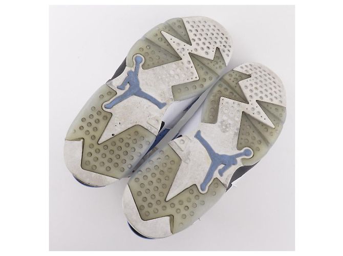 Autre Marque Sneakers Nike AIR JORDAN 6 RETRO Synthetic Bianco Blu chiaro - vista 5