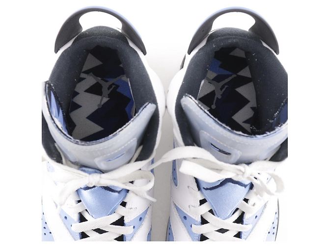Autre Marque Sneakers Nike AIR JORDAN 6 RETRO Synthetic Bianco Blu chiaro - vista 6