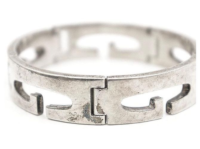 Gucci G Logo Cutout Silver 925 Armband Silber - Ansicht 13