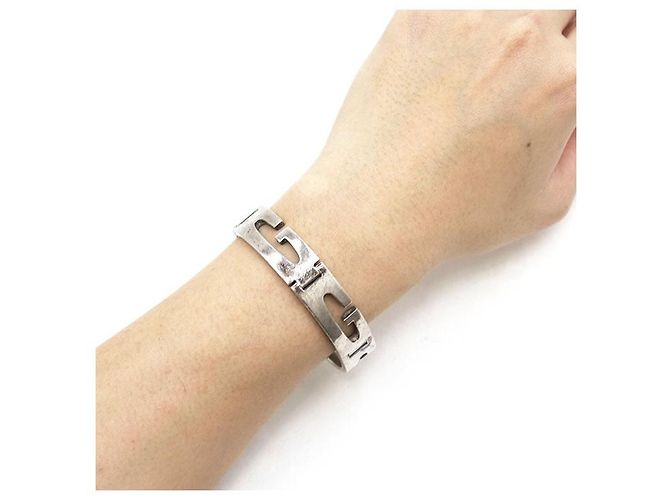 Gucci G Logo Cutout Silver 925 Armband Silber - Ansicht 2