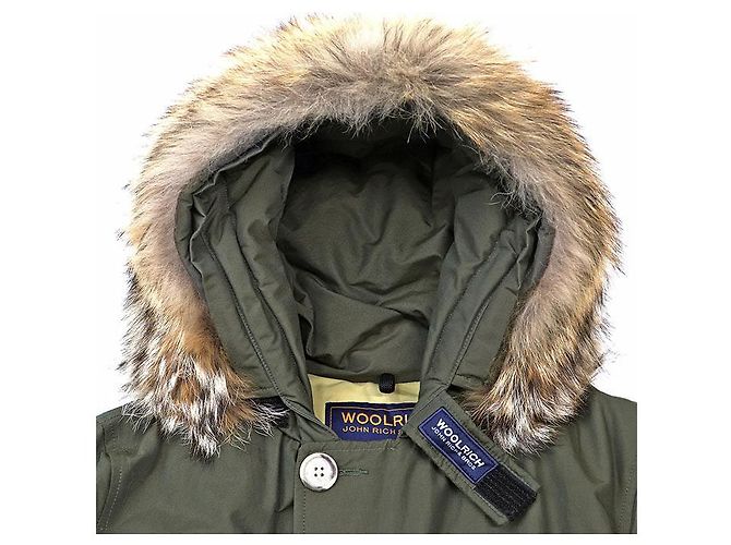 WOOLRICH Arctic Parka Down Jacket Green Olive green - view 2