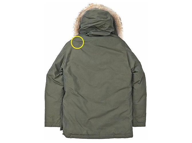 WOOLRICH Arctic Parka Down Jacket Green Olive green - view 7