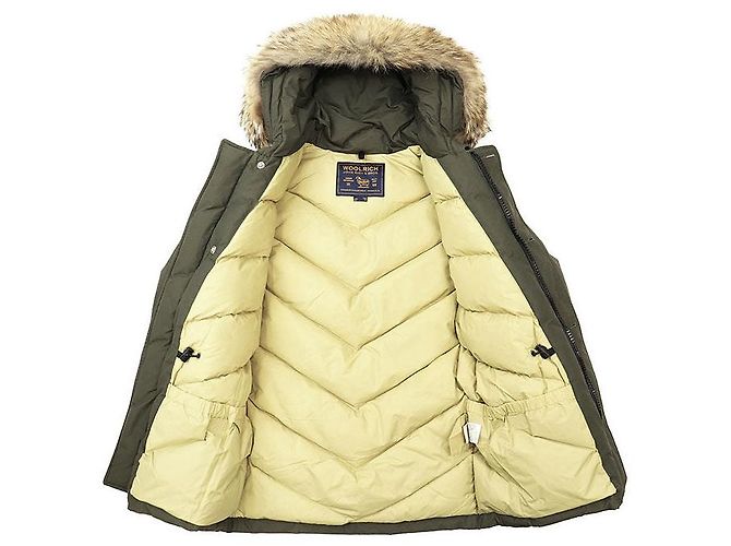 WOOLRICH Arctic Parka Down Jacket Green Olive green - view 9