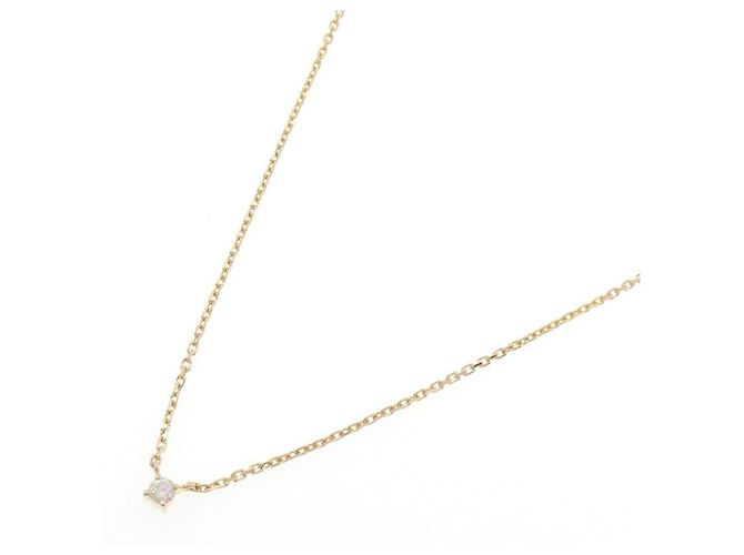 Autre Marque Diamantenhalskette Au750 Golden - Ansicht 2