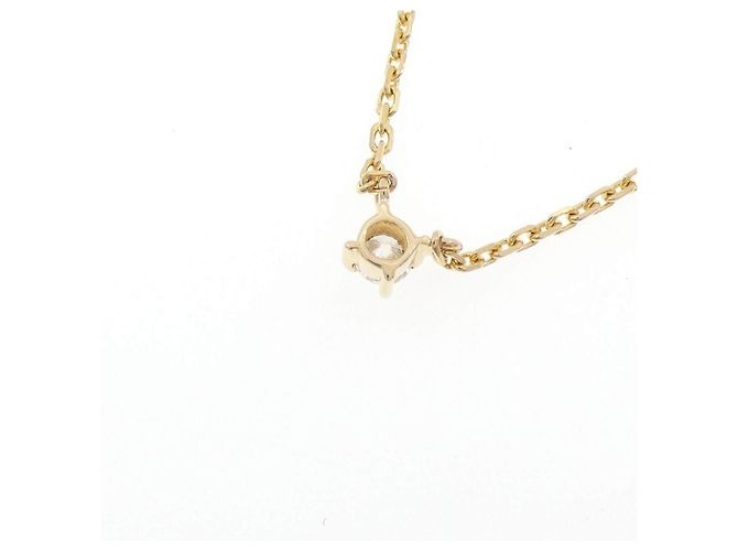 Autre Marque Diamantenhalskette Au750 Golden - Ansicht 4