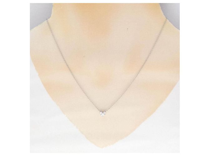 Autre Marque Collar de diamantes Pt900 Pt850 Plata - vista 6