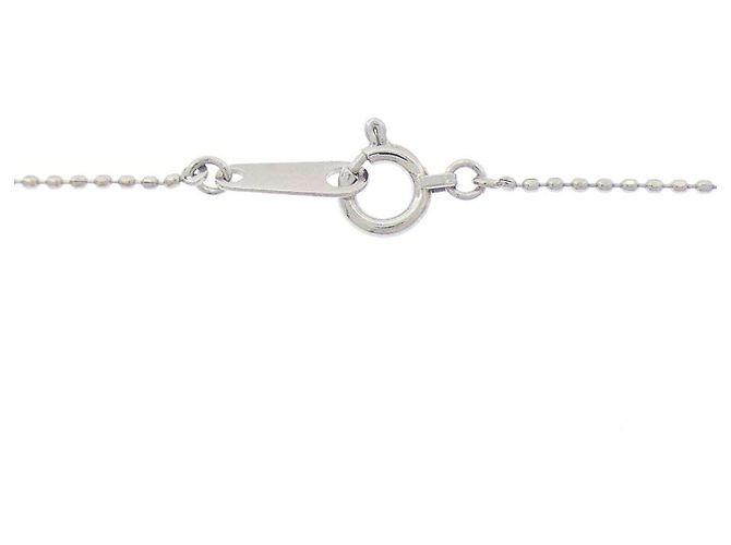 Autre Marque Collar de platino y diamantes Plata - vista 5