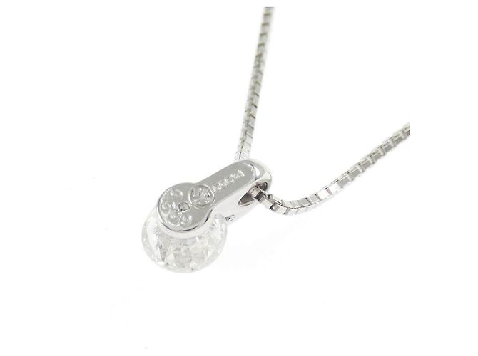 Autre Marque Collar de Pt900 y diamantes Plata - vista 4