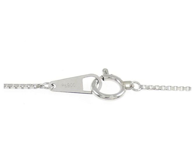 Autre Marque Collar de Pt900 y diamantes Plata - vista 5