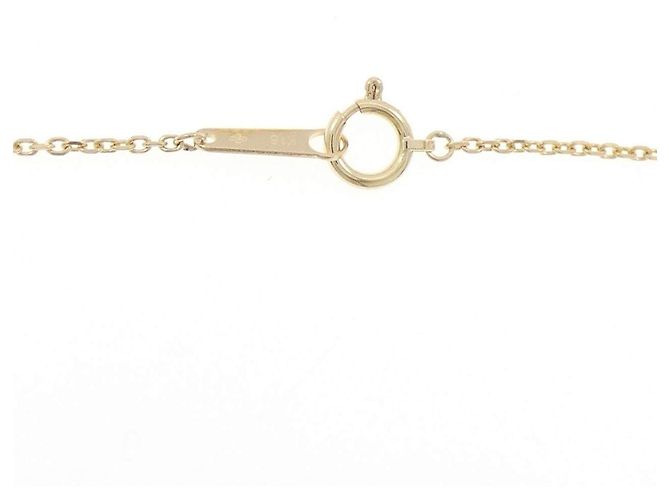 Autre Marque Au750 Herz-Diamant-Halskette Golden - Ansicht 5