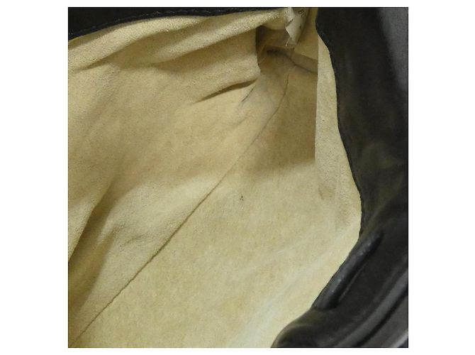 Borsa a tracolla in pelle Bottega Veneta Nero - vista 10