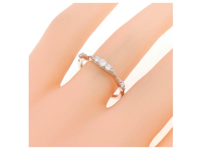 Autre Marque Anello Festaria Platinum950 Diamante Argento - vista 5