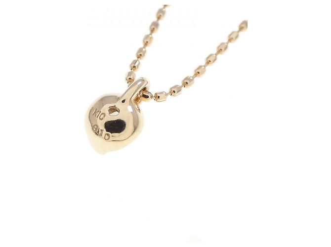 Autre Marque Collana K10 Pink Gold Diamond Rosa - vista 4