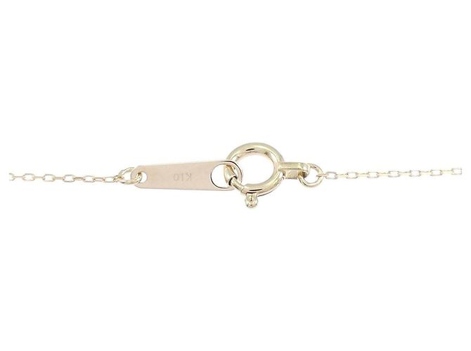 Autre Marque Collar de oro amarillo K10 y diamantes Dorado - vista 5