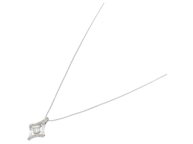 Autre Marque Collar de diamantes Pt900/Pt850 Plata - vista 2