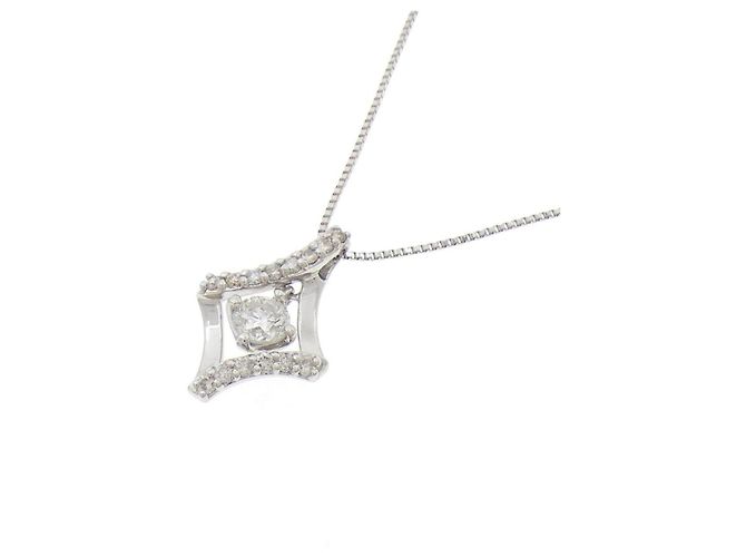 Autre Marque Collar de diamantes Pt900/Pt850 Plata - vista 3