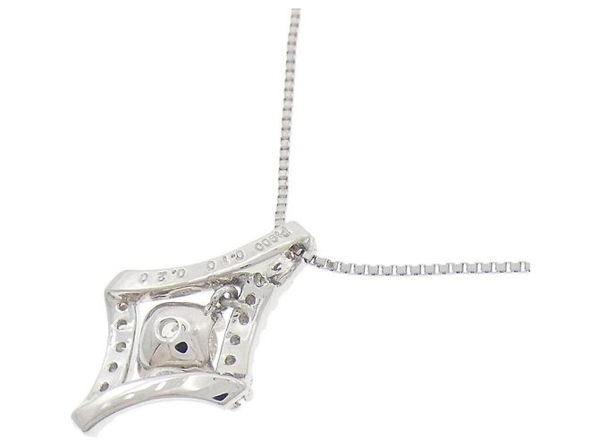 Autre Marque Collar de diamantes Pt900/Pt850 Plata - vista 4