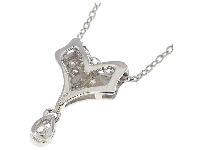 Autre Marque Collana di diamanti Pt900 Pt850 Argento - vista 4