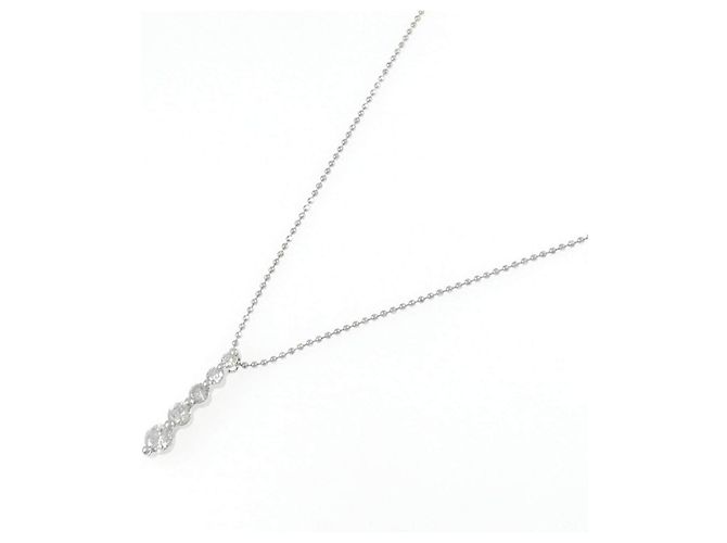 Autre Marque Collar de diamantes Pt900 Pt850 Plata - vista 2