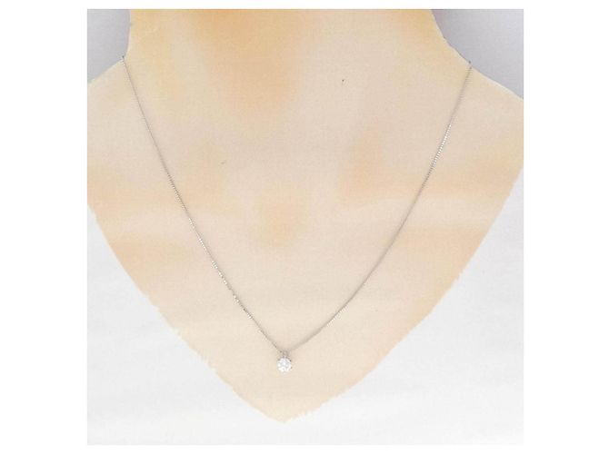 Autre Marque Collana in diamanti Pt900 Pt850 Argento - vista 6