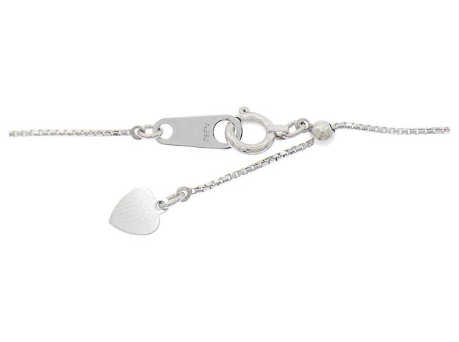 Autre Marque Colar de platina e diamantes Prata - vista 5
