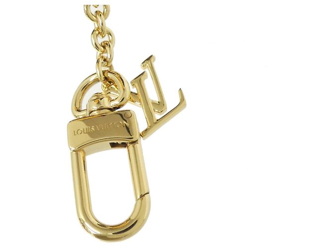 Charm per borsa Louis Vuitton Monogram D'oro Giallo - vista 5