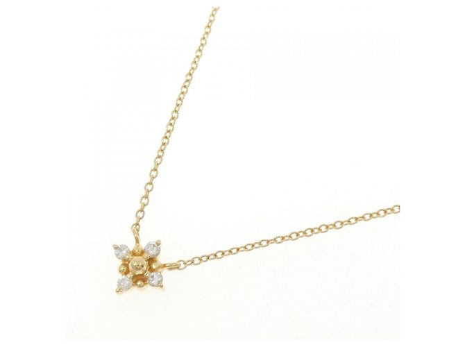 Autre Marque Collar de diamantes Au750 Dorado - vista 2