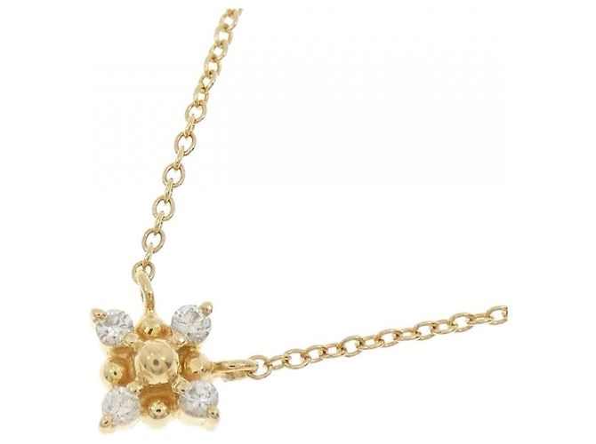 Autre Marque Collar de diamantes Au750 Dorado - vista 3