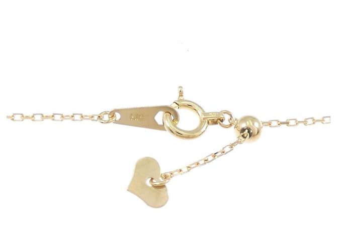 Autre Marque Au750 Katzen-Diamantcollier Golden - Ansicht 5